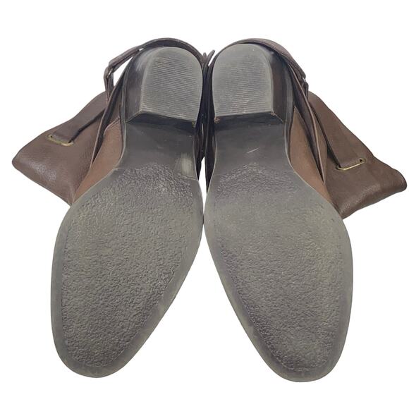 Matisse Women's Brown Leather Slouchy Cuffed Ankle Boot Size US 7.5 - Picture 8 of 11